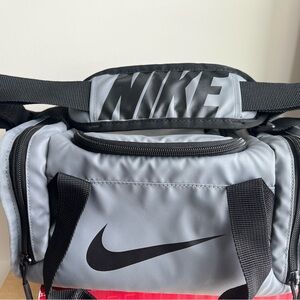 Nike Black and Gray Men's Duffel Bag